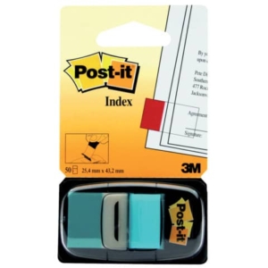 Segnapagina Post-it® Index 680 - Blu vivace (conf.50 segnapagina)-0