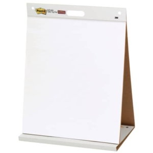 Lavagna a fogli mobili Post-it® Meeting Chart 563 Post-It - Bianco - 58x51 cm - 563/96071 (1 blocco da 20 fogli)-0