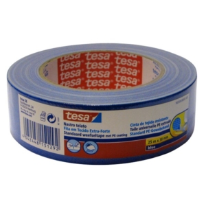 Nastro telato colorato Tesa - 38 mm x 25 m - Blu-0