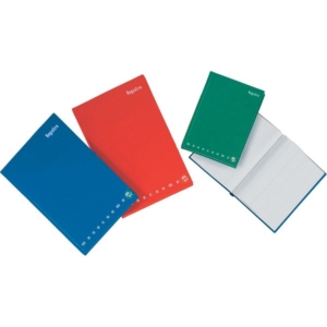 Registro Monocromo cartonato Pigna a righe 1R - A4 21x31 cm - 194 fogli-0