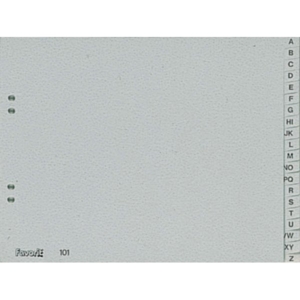 Divisori A-Z A4 orizzontale - Separex in Naturene Elba - 23x30,5 cm-0