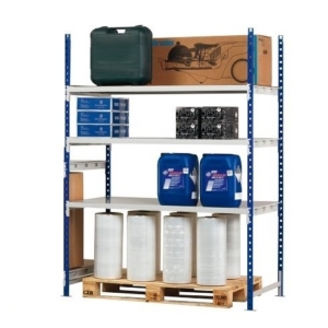 scaffale in metallo con tre ripiani Paperflow