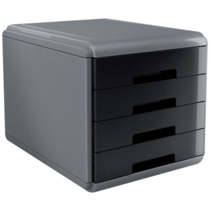 Accessori Da Scrivania µm Desk Arda - Cassettiera - 29,5x38,5x28,2 cm - Nero - 18P4Pn-0
