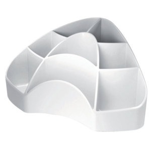 Accessori Da Scrivania µm Desk Arda - Portaoggetti - 18,5x12,3x9 cm - Bianco - 7121B-0
