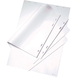 Blocchi lavagna Nobo - Bianco - 20 fogli - 96x67 cm (blocco 20 fogli)-0