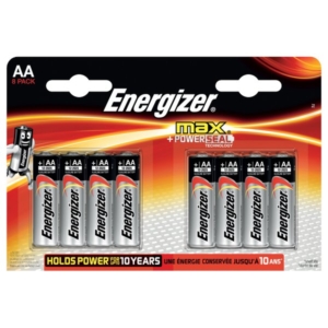 Energizer Alkaline Max AA x 8 - AA - stilo - E300112400 (conf.8)-0