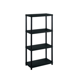 Scaffalatura Nera Modulo Terry Store Age - 4 - 25 kg - 60x30x132 cm - 1001610-0