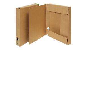 Portaprogetto con elastico piatto Euro-Cart Avana - Dorso 6 cm-0