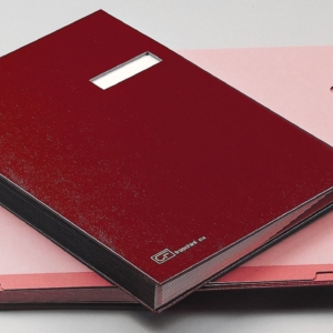 Libro firma 18 intercalari Fraschini - Rosso - 618-D-0