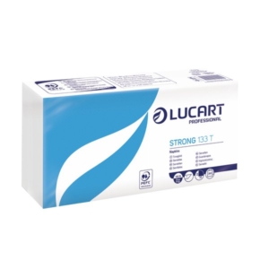 Tovaglioli Bianchi in carta Lucart - 33x33 cm - 1 velo - 831001 (conf.200)-0