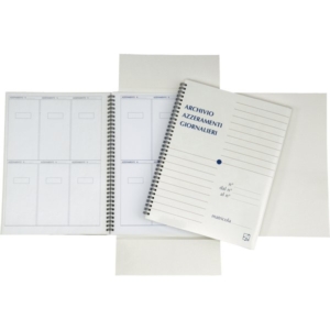 Cartellina archivio azzeramenti fiscali 4company - Alloggi scontrino 78 30x23 cm Bianco - 250 g/m² - 3940-0