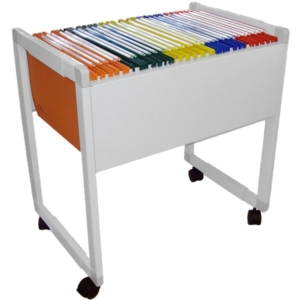 Carrello mobile per cartelle sospese Linea Delta Bertesi - Grigio -0