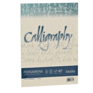 Calligraphy Pergamena Liscio Favini - sabbia - fogli - A4 - 190 g/m² - A69U084 (conf.50)-0