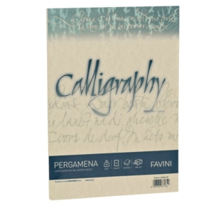 Calligraphy Pergamena Liscio Favini - crema - fogli - A4 - 190 g/m² - A692084 (conf.50)-0