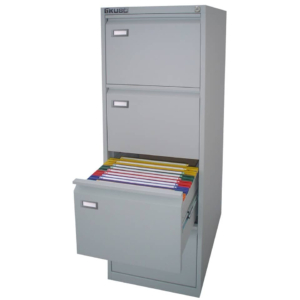 Classificatore Kubo Bertesi - Grigio - 4 cassetti - 47x62x132 cm-0