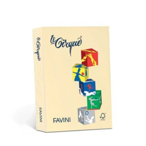 Risma carta colorata Le Cirque Favini - A4 - 80 g/m² - Giallo (risma da 500 fogli)-0