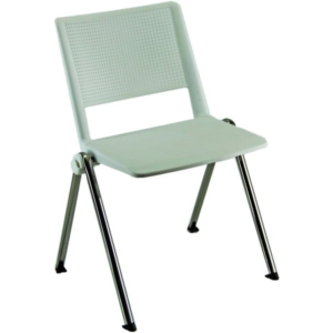 Sedute visitatore Rio UNISIT - Bianco - RECP/2/BI (conf.2)-0