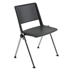 Sedute visitatore Rio UNISIT - Nero - RECP/2/NE (conf.2)-0