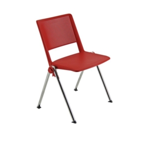 Sedute visitatore Rio UNISIT - Rosso - RECP/2/RO (conf.2)-0