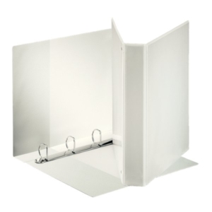 Raccoglitore personalizzabile Esselte Display Maxi a 4 anelli a D 27,5x32 cm dorso 5 cm Bianco-0