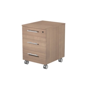 Cassettiera ufficio - Artexport Flora - Noce arabis - 41,8x52x61,5 cm-0