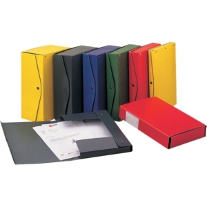 Scatole archivio Dorso 15 cm - Project King Mec - 25x35 cm - Blu (conf.5)-0