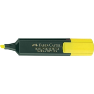 Evidenziatore Textliner 48 Refill Faber Castell - Giallo - 154807-0