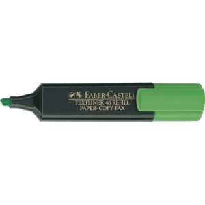 Evidenziatore Textliner 48 Refill Faber Castell - Verde - 154863-0