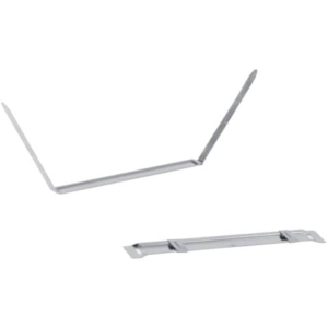 Clip fermafogli Q-Connect passo 80 mm metallo - KF26083 (conf.50)-0