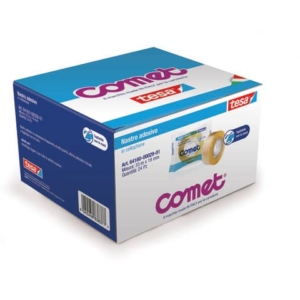 Nastro adesivo Trasparente Comet CELLO 64-160 cellophane 19mm x 33m - 64160-00029-01-0
