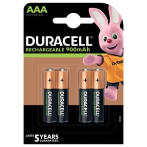 Batterie ricaricabili Duracell Precaricata Ministilo 800 mAh AAA - DU77 (conf.4)-0