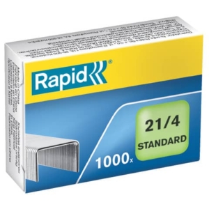 Punti metallici Rapid Standard 21/4 (6/4) passo 6 mm (conf.1000)-0