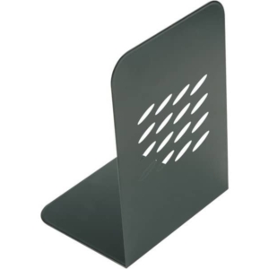 Coppia di fermalibri a L - Q-Connect 134x190 mm Nero KF03900-0