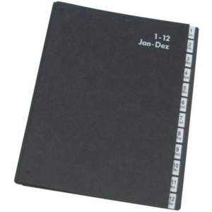 Libro monitore Q-Connect 270x340 mm Nero 43800 KF04562-0