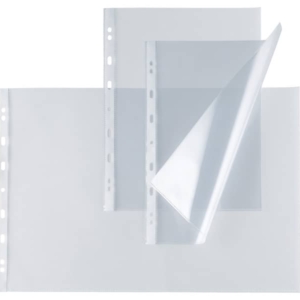 Buste a foratura universale lisce Sei Rota Atla T150 Trasparente - 22x30 cm (conf.25)-0