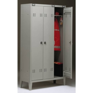 Spogliatoio Tecnical 2 a 3 posti acciaio 7/10 monoblocco B3 - 102x35x180 cm-0