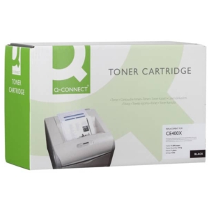 Toner Compatibile HP CE400X alta resa Nero Q-Connect -0