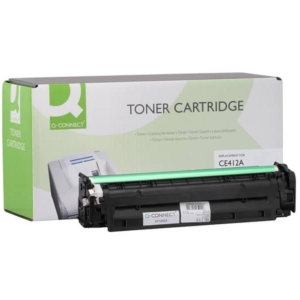 Toner Compatibile HP CE412A Giallo Q-Connect -0