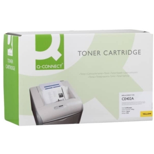 Toner Compatibile HP CE402A Giallo Q-Connect -0