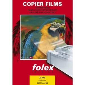 Film per stampanti monocromatiche Folex A3 - 100 µm - Trasparente - Folex X-10.0 (conf.50)-0