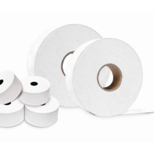 Rotoli per distributori self-service Rotolificio Pugliese - 57 mm x 100 m - foro 12 mm - 55 g/m² (conf.4)-0