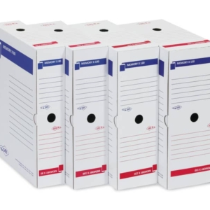 Scatola Archivio Sei Rota Memory X 80 - 25x35 cm Dorso 8 cm - Bianco 673208-0