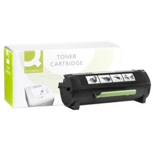 Toner Compatibile Lexmark 50F0HA0 alta resa Nero Q-Connect -0