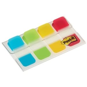 Segnapagina removibili Post-it® Index Strong Mini con dispenser Assortito - 676-ALYR-EU (conf.2)-0