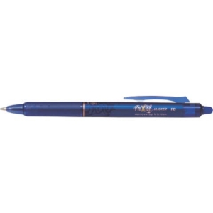 Penna a sfera a scatto cancellabile Blu Pilot Frixion Clicker punta Broad 1 mm 6551-0