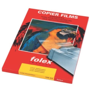 Film per stampanti monocromatiche Folex A4 - 100 µm - Trasparente - Folex X-10.0 (conf.100)-0