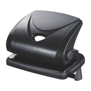 Perforatore a due fori Q-Connect Nero 20 fogli KF01234-0