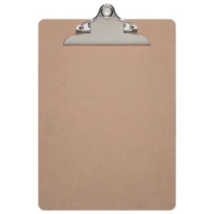 Portablocchi con clip MAULclassic A4 in legno di fibra 2392570-0