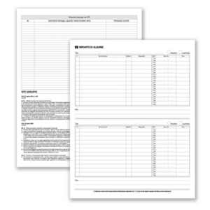 Registro sicurezza prevenzione incendi data ufficio - 31x24,5 cm DU137550000 (48 pagine)-0
