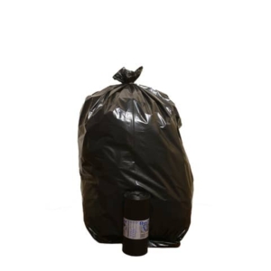 Sacchi per immondizia Rolsac 90x120 cm - 130 litri - Nero - 50 µm (Rotolo 10)-0